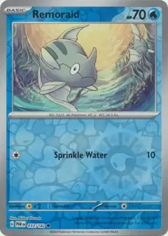 Remoraid Reverse Holo 033