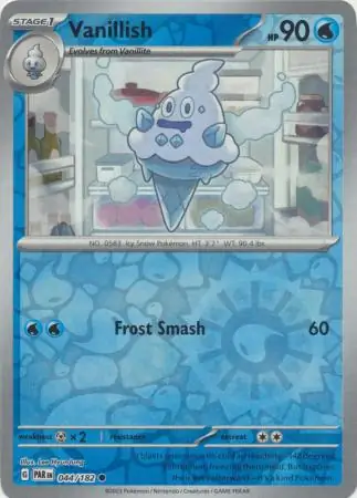 Vanillish Reverse Holo