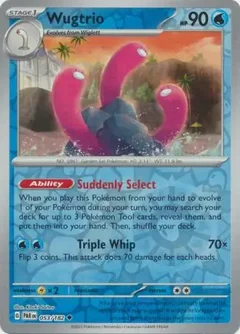 Wugtrio Reverse Holo 053