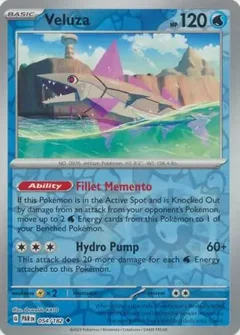 Veluza Reverse Holo 054