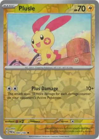 Plusle Reverse Holo