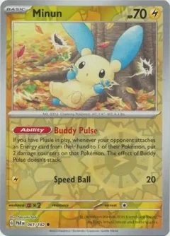 Minun Reverse Holo 061