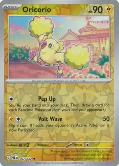 Oricorio Reverse Holo 067
