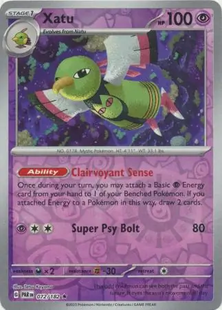 Xatu Reverse Holo