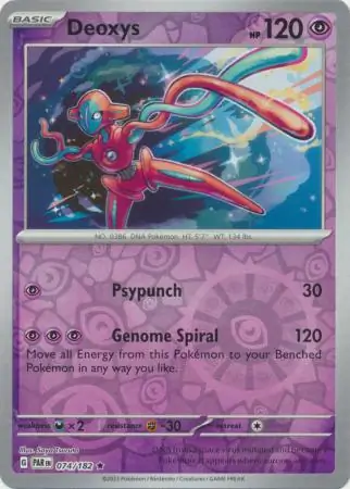 Deoxys Reverse Holo