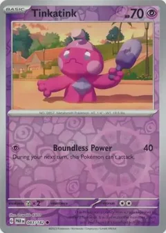 Tinkatink Reverse Holo 083