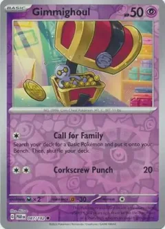 Gimmighoul Reverse Holo 087