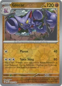 Gliscor Reverse Holo 092