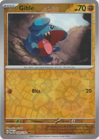 Gible Reverse Holo