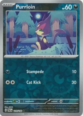 Purrloin Reverse Holo