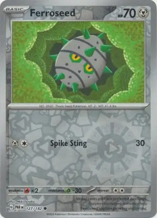 Ferroseed Reverse Holo