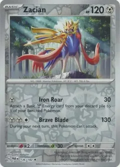 Zacian Reverse Holo 136