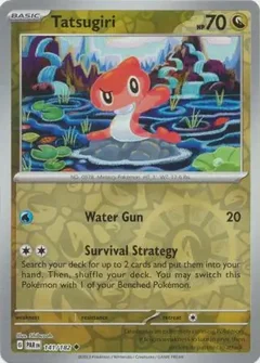 Tatsugiri Reverse Holo 141
