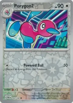 Porygon2 Reverse Holo 143