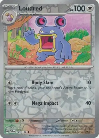 Loudred Reverse Holo