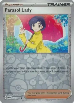 Parasol Lady Reverse Holo 169