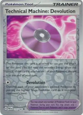 Technical Machine: Devolution Reverse Holo
