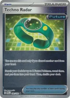Techno Radar Reverse Holo 180
