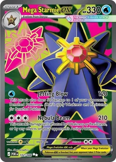 Mega Starmie ex 102