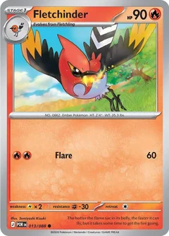 Fletchinder Reverse Holofoil 13