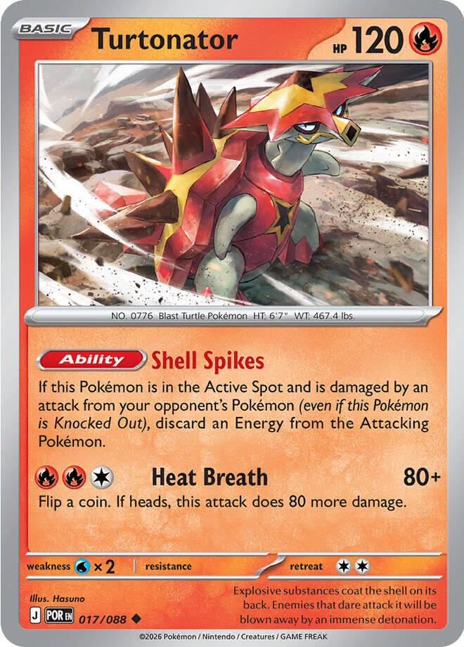 Turtonator Reverse Holofoil