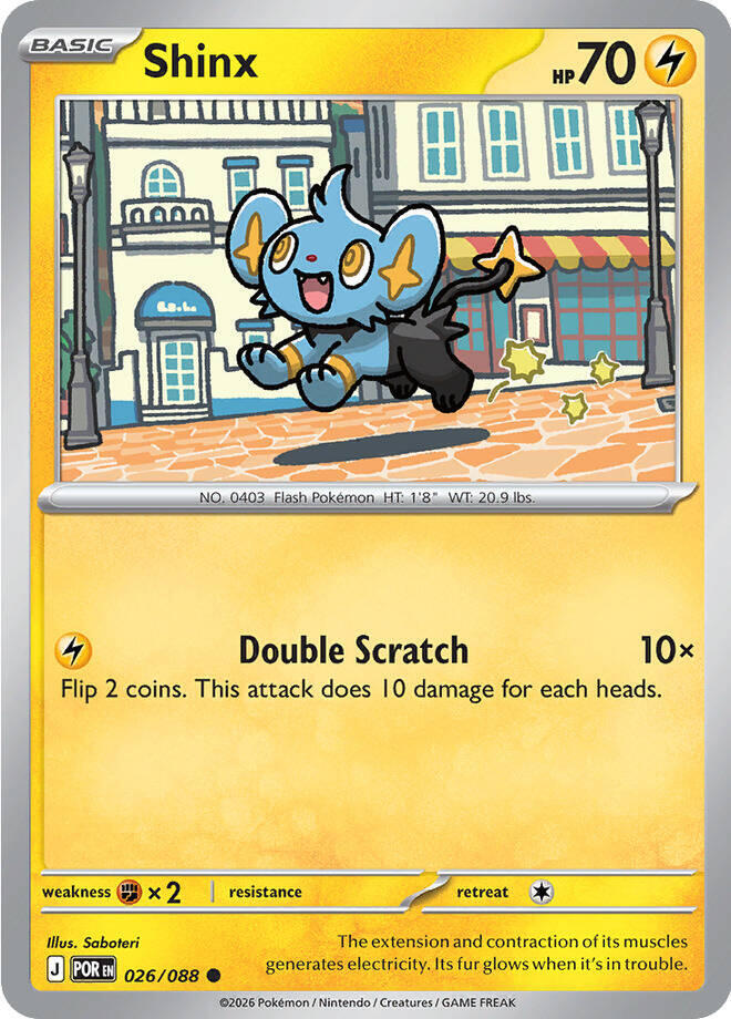 Shinx Reverse Holofoil