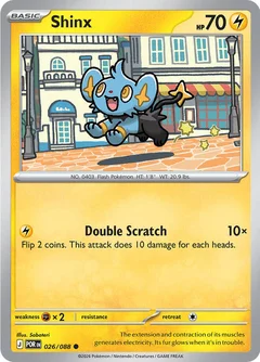 Shinx Reverse Holofoil 26