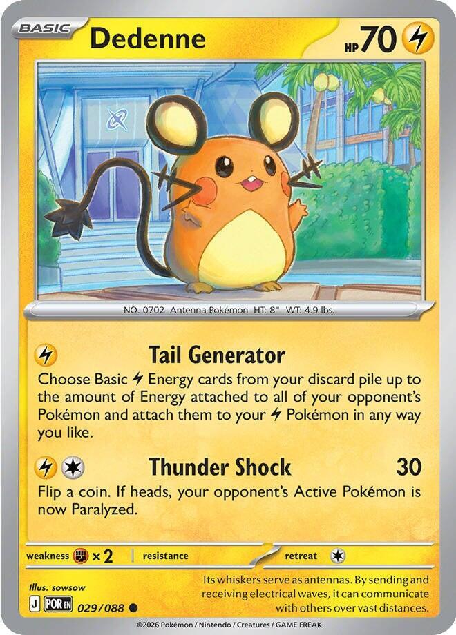 Dedenne Reverse Holofoil