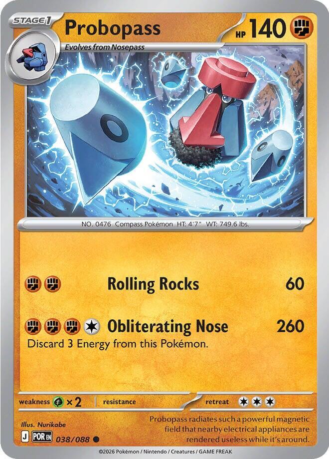 Probopass Reverse Holofoil