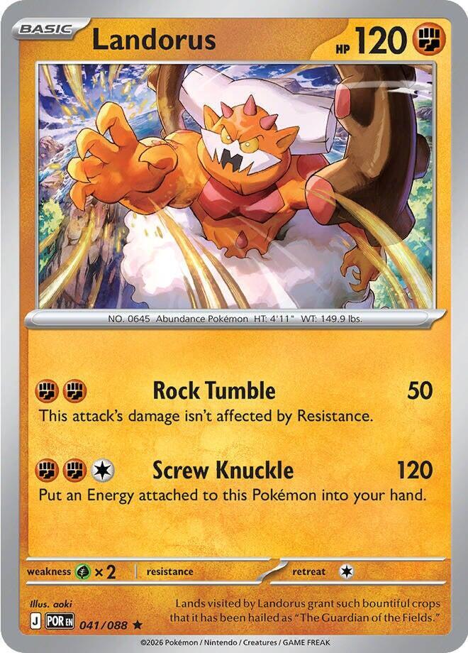 Landorus Reverse Holofoil