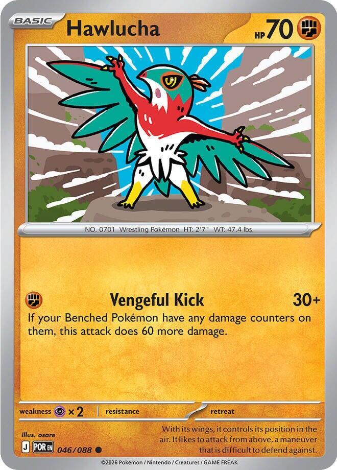 Hawlucha Reverse Holofoil