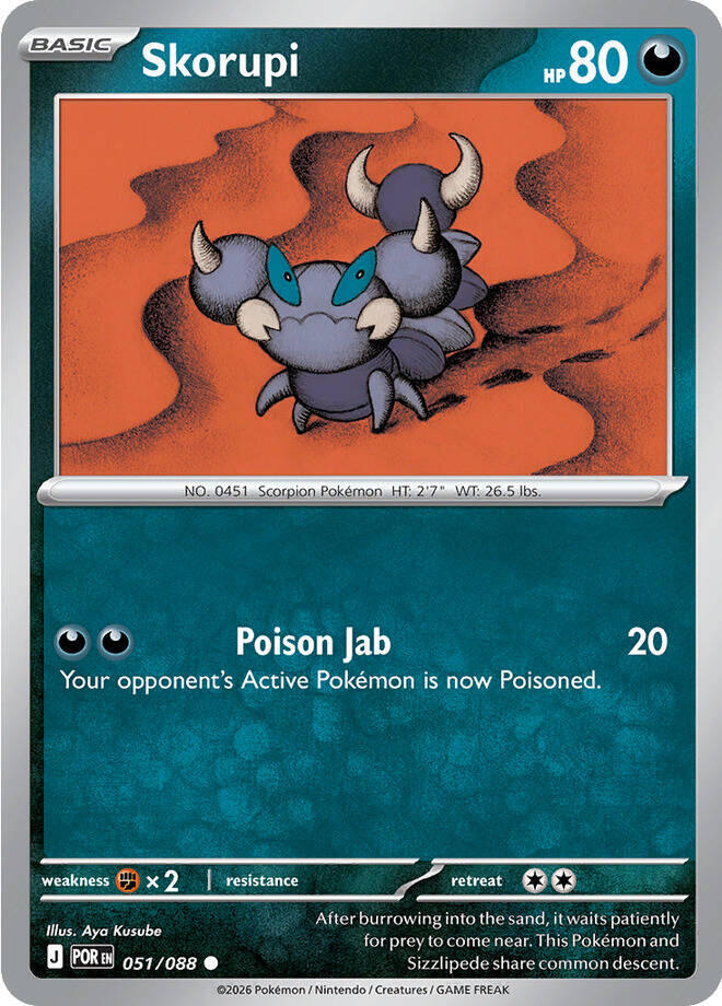 Skorupi Reverse Holofoil