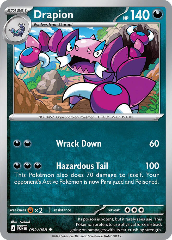 Drapion Reverse Holofoil