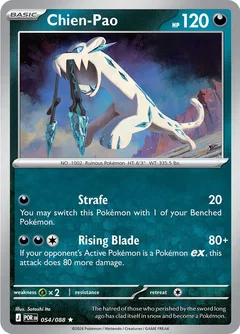 Chien Pao Reverse Holofoil 54