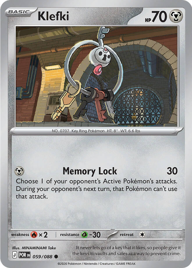 Klefki Reverse Holofoil