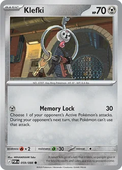 Klefki Reverse Holofoil 59
