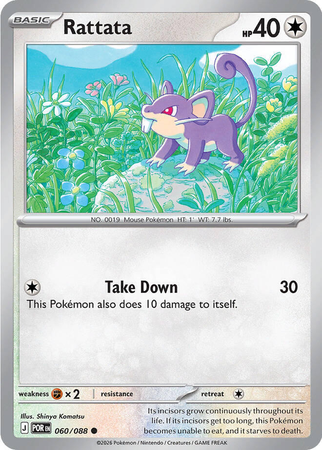 Rattata Reverse Holofoil