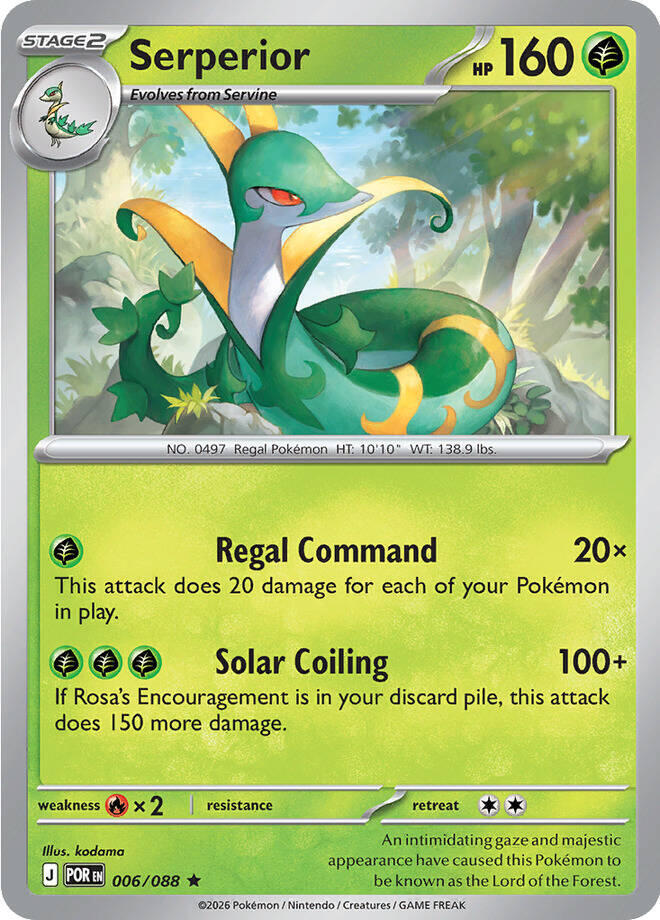 Serperior Reverse Holofoil