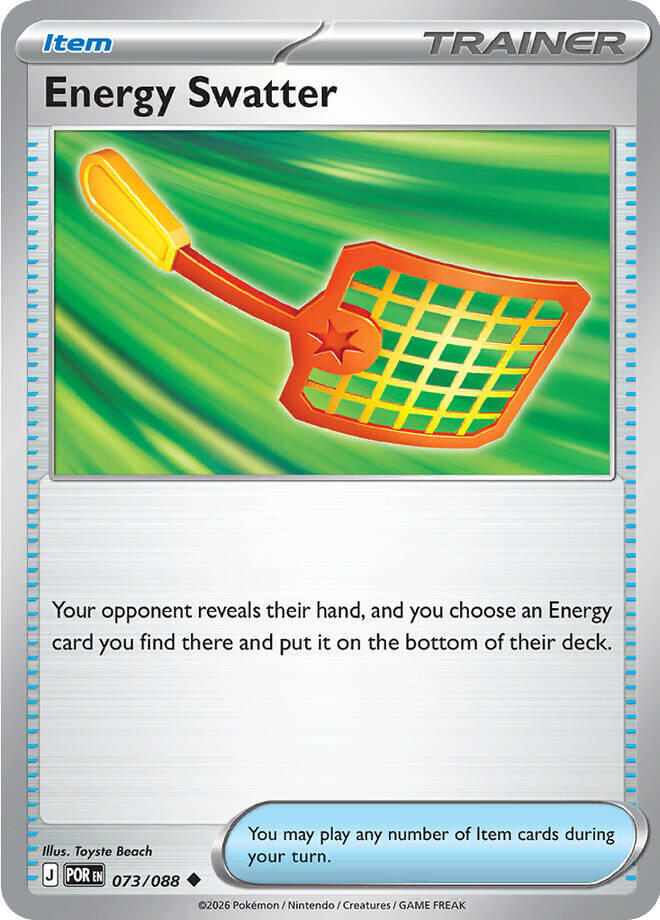 Energy Swatter Reverse Holofoil