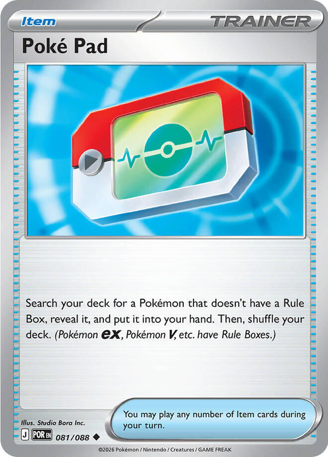 Poke Pad Reverse Holofoil