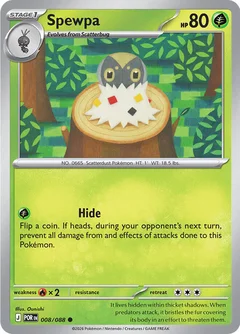 Spewpa Reverse Holofoil 8