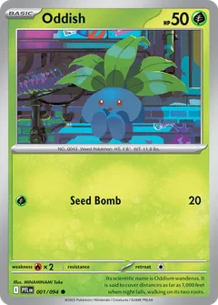 Oddish 001