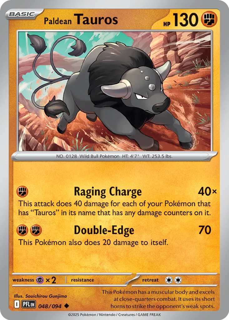 Paldean Tauros