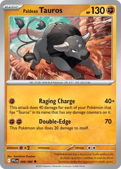 Paldean Tauros 048