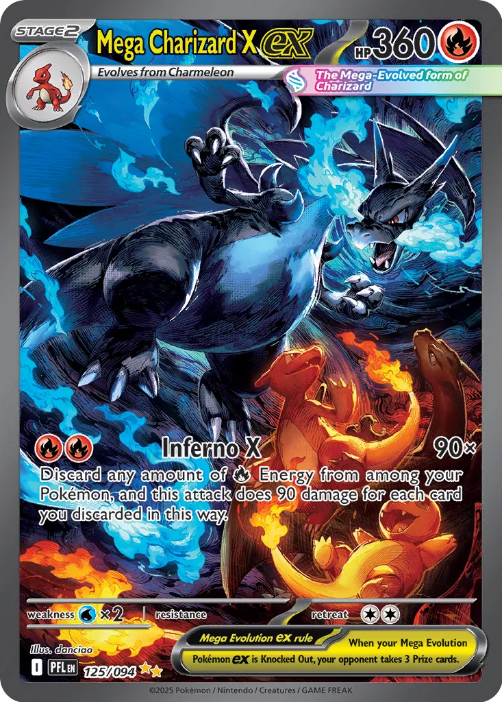 Mega Charizard X 125