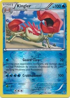 Kingler Reverse Holo 14