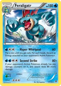 Feraligatr Holo 17