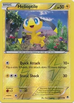 Helioptile Reverse Holo 29