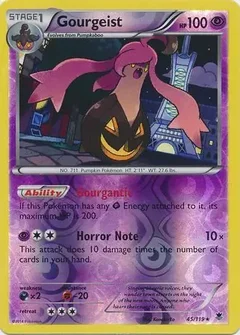 Gourgeist Reverse Holo 45