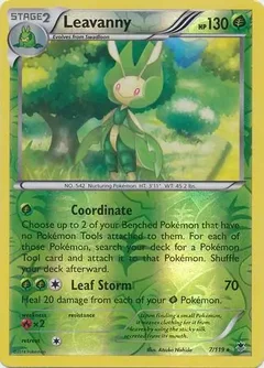 Leavanny Reverse Holo 7